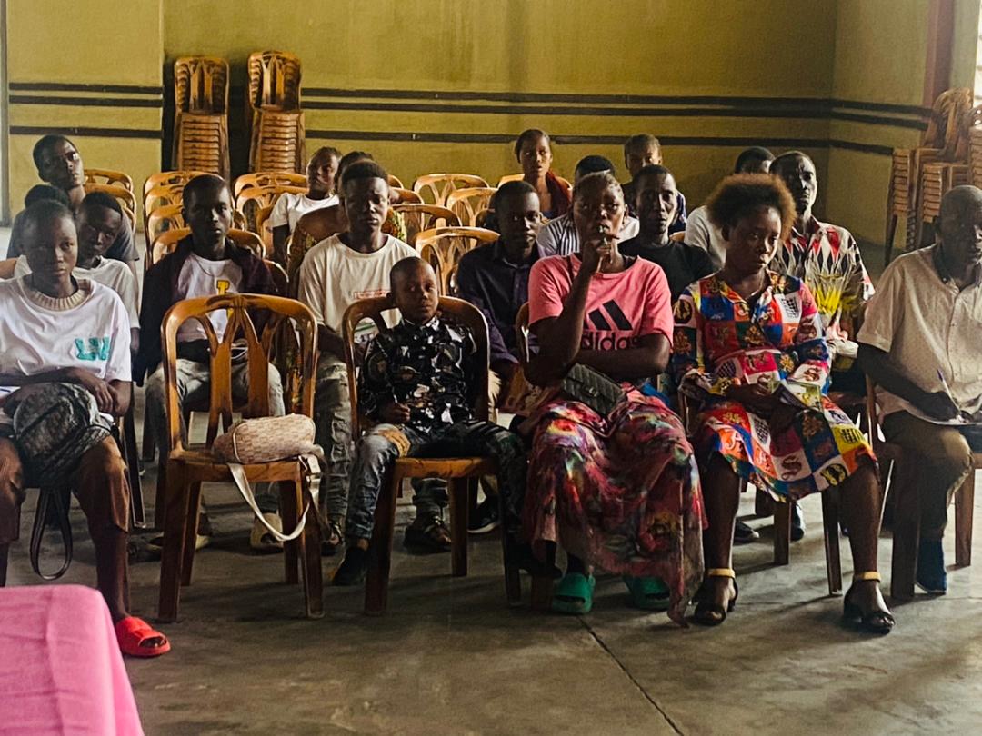 Session de sensibilisation et coaching de la jeunesse de Kimbaseke sur